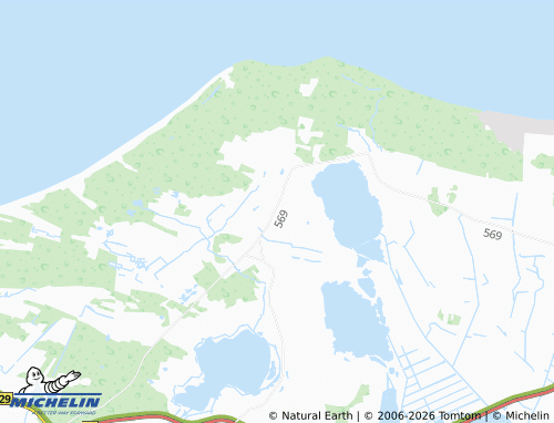 MICHELIN Bjerget map - ViaMichelin