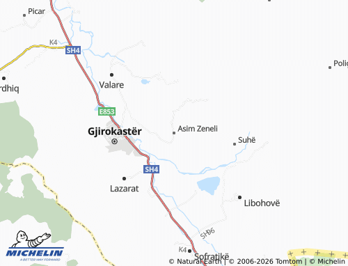 Mappa MICHELIN Asim Zeneli - ViaMichelin