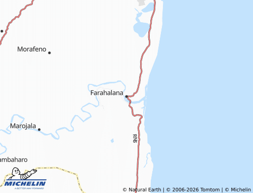 Mappa MICHELIN Farahalana - ViaMichelin