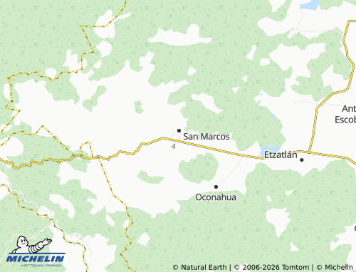 MICHELIN-Landkarte El Calvario - ViaMichelin