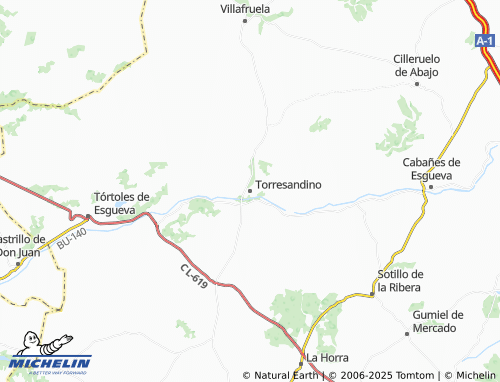 MICHELIN Torresandino map - ViaMichelin