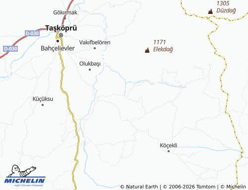 Mappa MICHELIN Yeniler - ViaMichelin