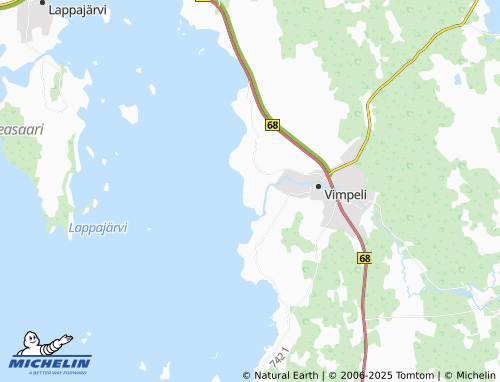 MICHELIN Rantala map - ViaMichelin