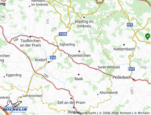 Mapa MICHELIN Jagern - ViaMichelin