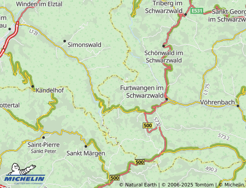 Kaart MICHELIN Hintertal - ViaMichelin