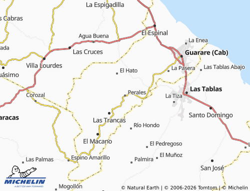 MICHELIN Perales map - ViaMichelin