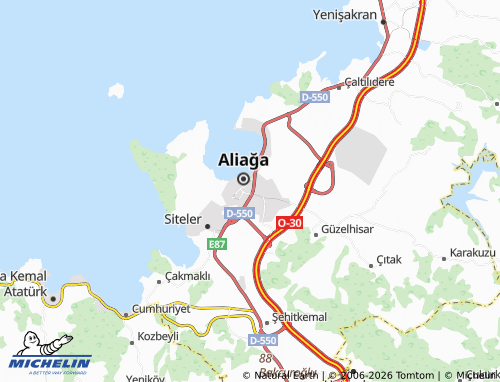Mappa MICHELIN Kurtuluş - ViaMichelin