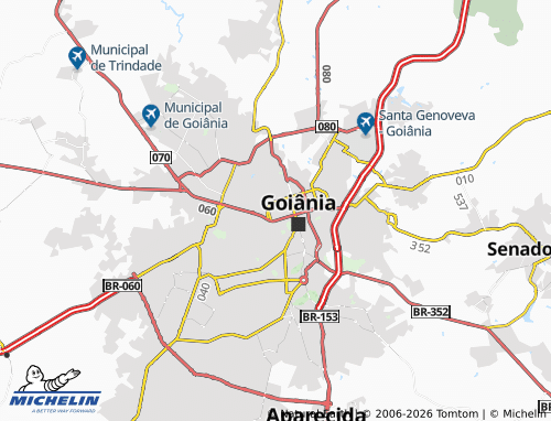 Mapa MICHELIN Setor Aeroporto - ViaMichelin