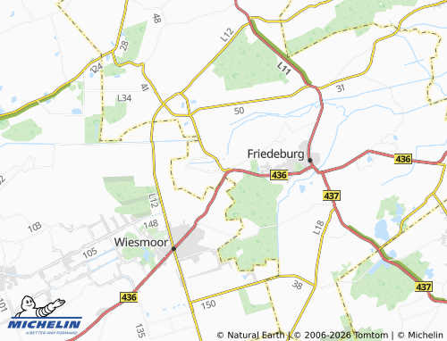 MICHELIN Wiesede map - ViaMichelin