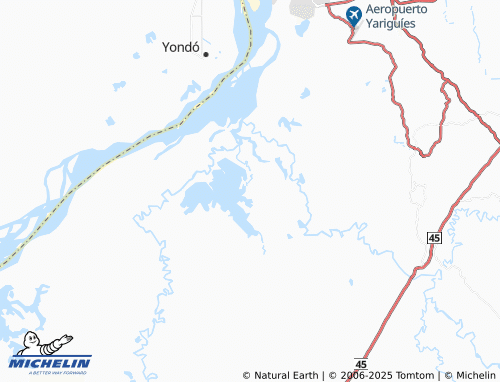 MICHELIN Ciénaga del Opon map - ViaMichelin
