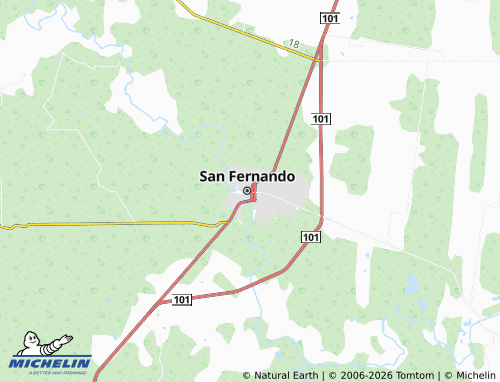 MICHELIN Zona Centro map - ViaMichelin