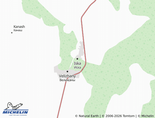 MICHELIN-Landkarte Iska - ViaMichelin
