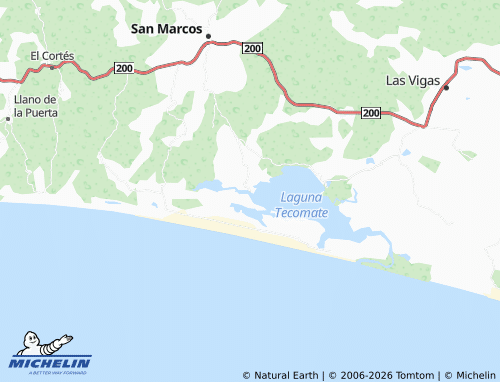 Mappa MICHELIN Tecomate Pesquería - ViaMichelin