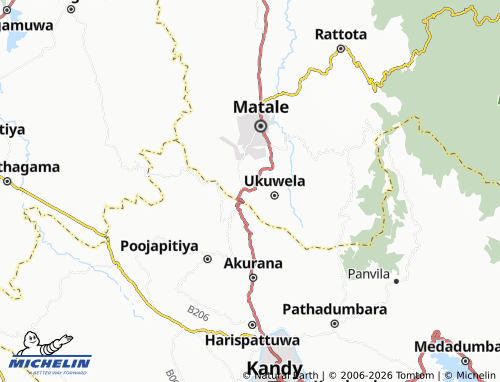 Mappa MICHELIN Kalalpitiya - ViaMichelin