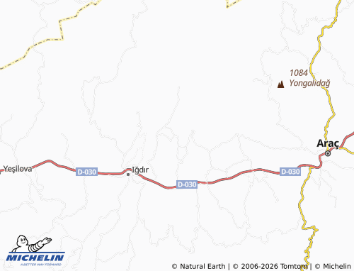 Mappa MICHELIN Pınarören - ViaMichelin