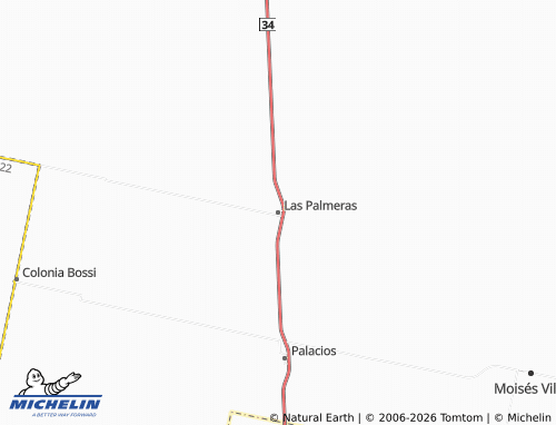Mappa MICHELIN Las Palmeras - ViaMichelin