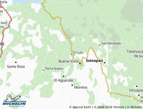 Mapa MICHELIN El Tulín - ViaMichelin