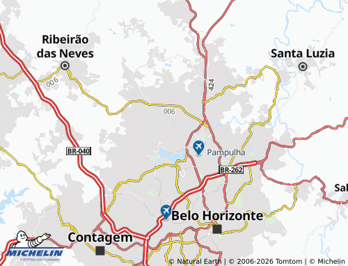 Mapa MICHELIN Santa Mônica - ViaMichelin