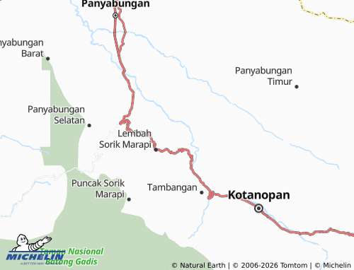 MICHELIN Pangkat map - ViaMichelin