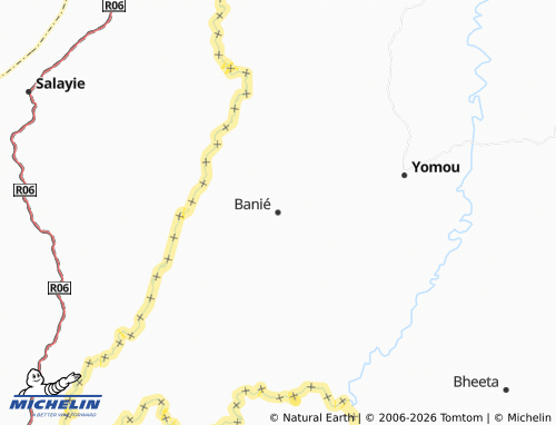 Mapa MICHELIN Banié - ViaMichelin