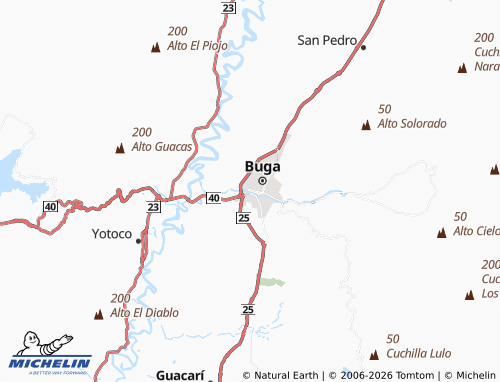 Mappa MICHELIN La Merced - ViaMichelin