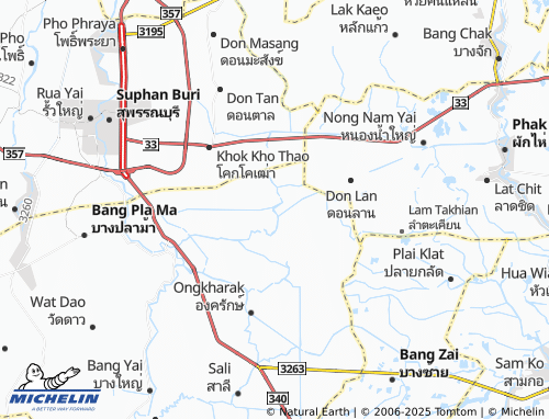 MICHELIN Chorakhe Yai map - ViaMichelin