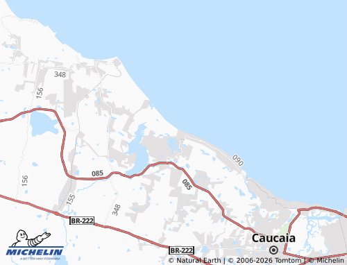MICHELIN Cumbuco map - ViaMichelin