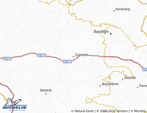 Mappa MICHELIN Çopraşık - ViaMichelin