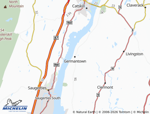Mapa MICHELIN Germantown - ViaMichelin