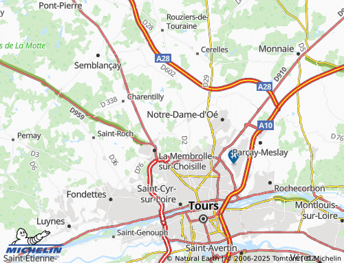 Carte MICHELIN La Colonie - ViaMichelin
