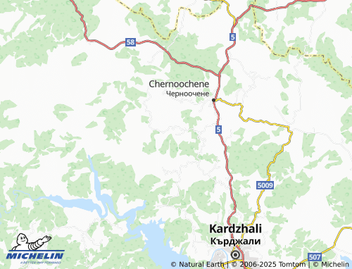 MICHELIN Beli vir map - ViaMichelin