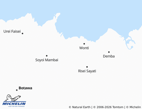 Kaart MICHELIN Waghare - ViaMichelin