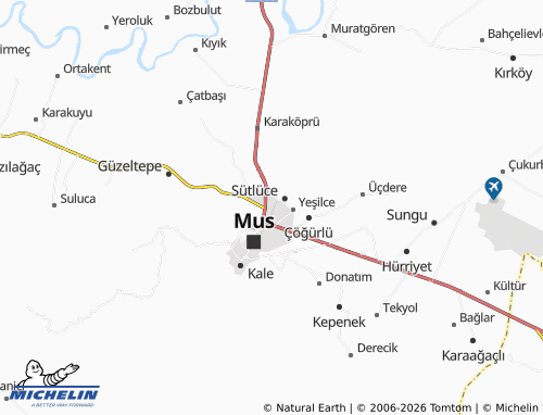 MICHELIN Zafer map - ViaMichelin