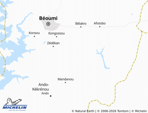 MICHELIN-Landkarte Mbabo Farifoué - ViaMichelin