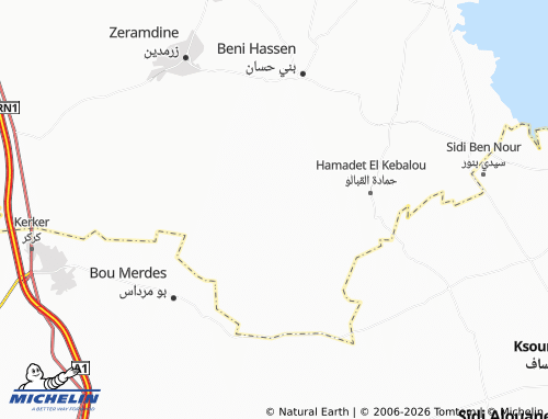 Mapa MICHELIN Maseerat - ViaMichelin