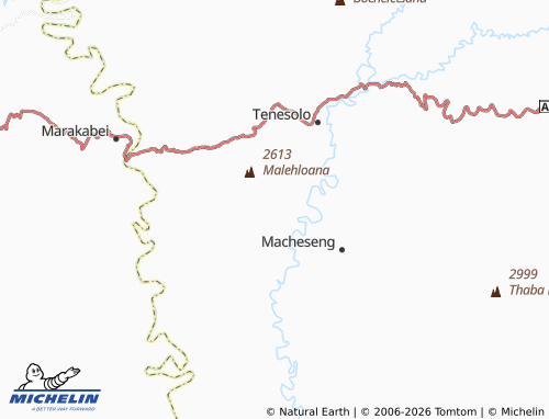 Carte MICHELIN Ha Nyane - ViaMichelin
