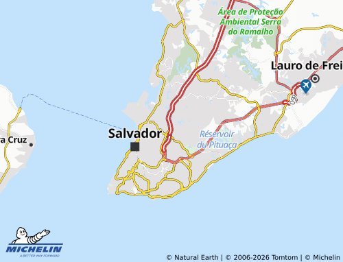 Mapa MICHELIN São Gonçalo - ViaMichelin