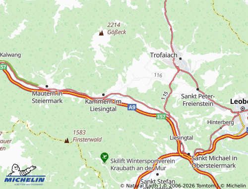 MICHELIN Seiz map - ViaMichelin