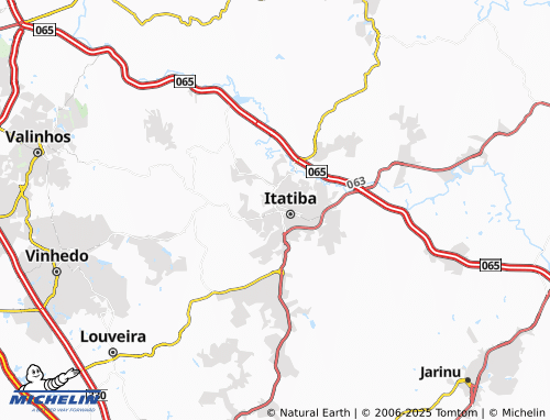MICHELIN Vila Brasileira map - ViaMichelin