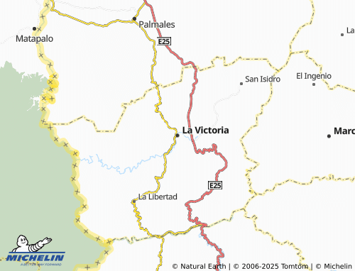 MICHELIN La Victoria map - ViaMichelin