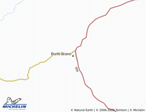 Mappa MICHELIN Buriti Bravo - ViaMichelin