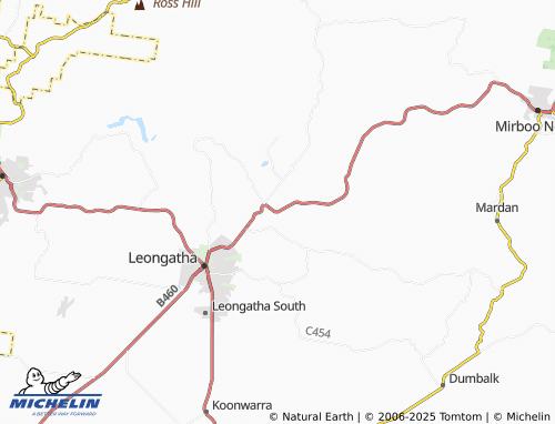 MICHELIN Koorooman map - ViaMichelin