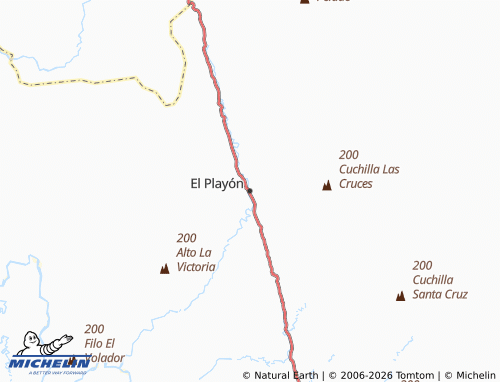 Mapa MICHELIN El Playón - ViaMichelin