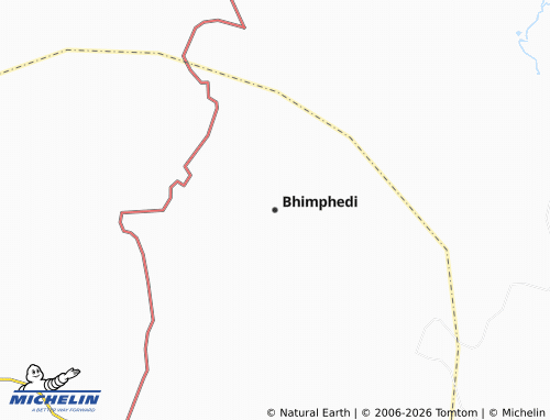 MICHELIN-Landkarte Bhimphedi - ViaMichelin