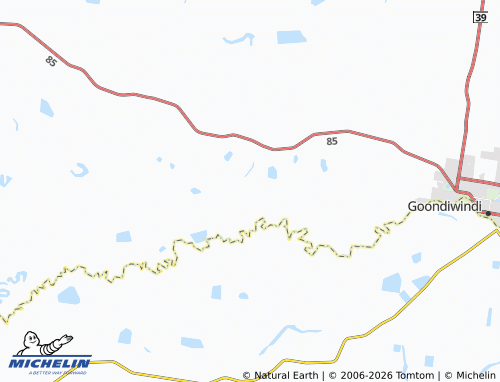 MICHELIN Callandoon map - ViaMichelin