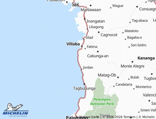 MICHELIN Bangcal map - ViaMichelin