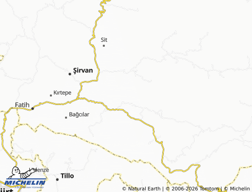 Mappa MICHELIN Derinçay - ViaMichelin