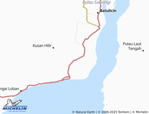 MICHELIN Pakatellu map - ViaMichelin
