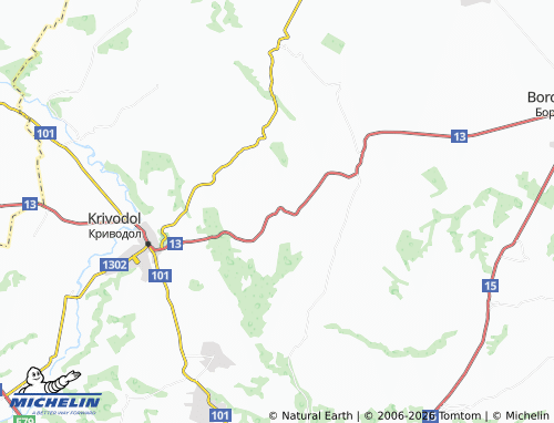 MICHELIN Osen map - ViaMichelin