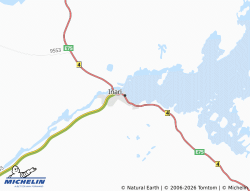 MICHELIN Inari map - ViaMichelin